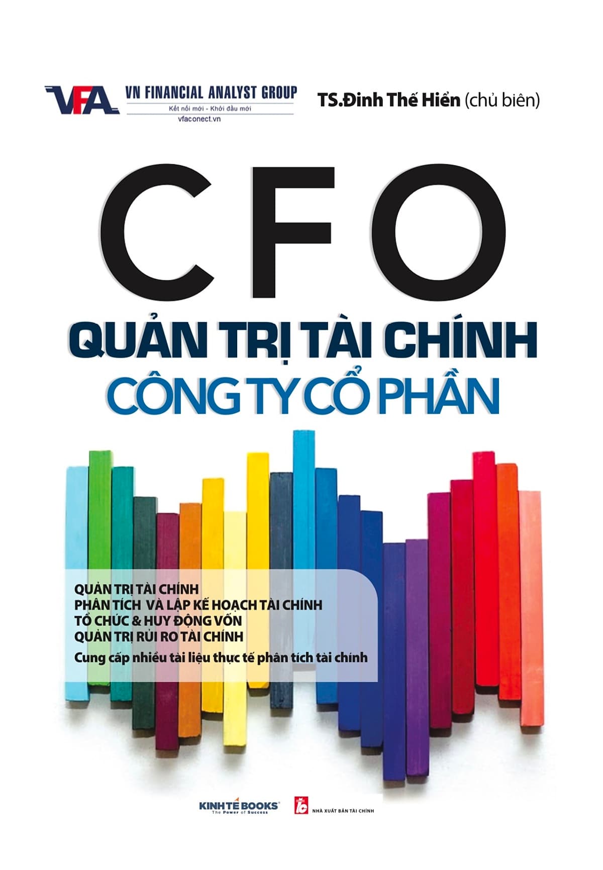 Bìa sách CFO Quản Trị Tài Chính Công Ty Cổ Phần