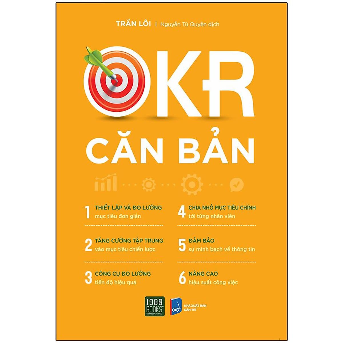 Bìa sách OKR Căn Bản