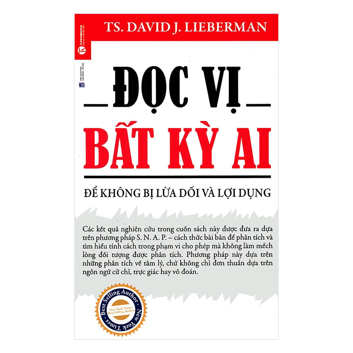 Bìa sách Đọc Vị Bất Kỳ Ai
