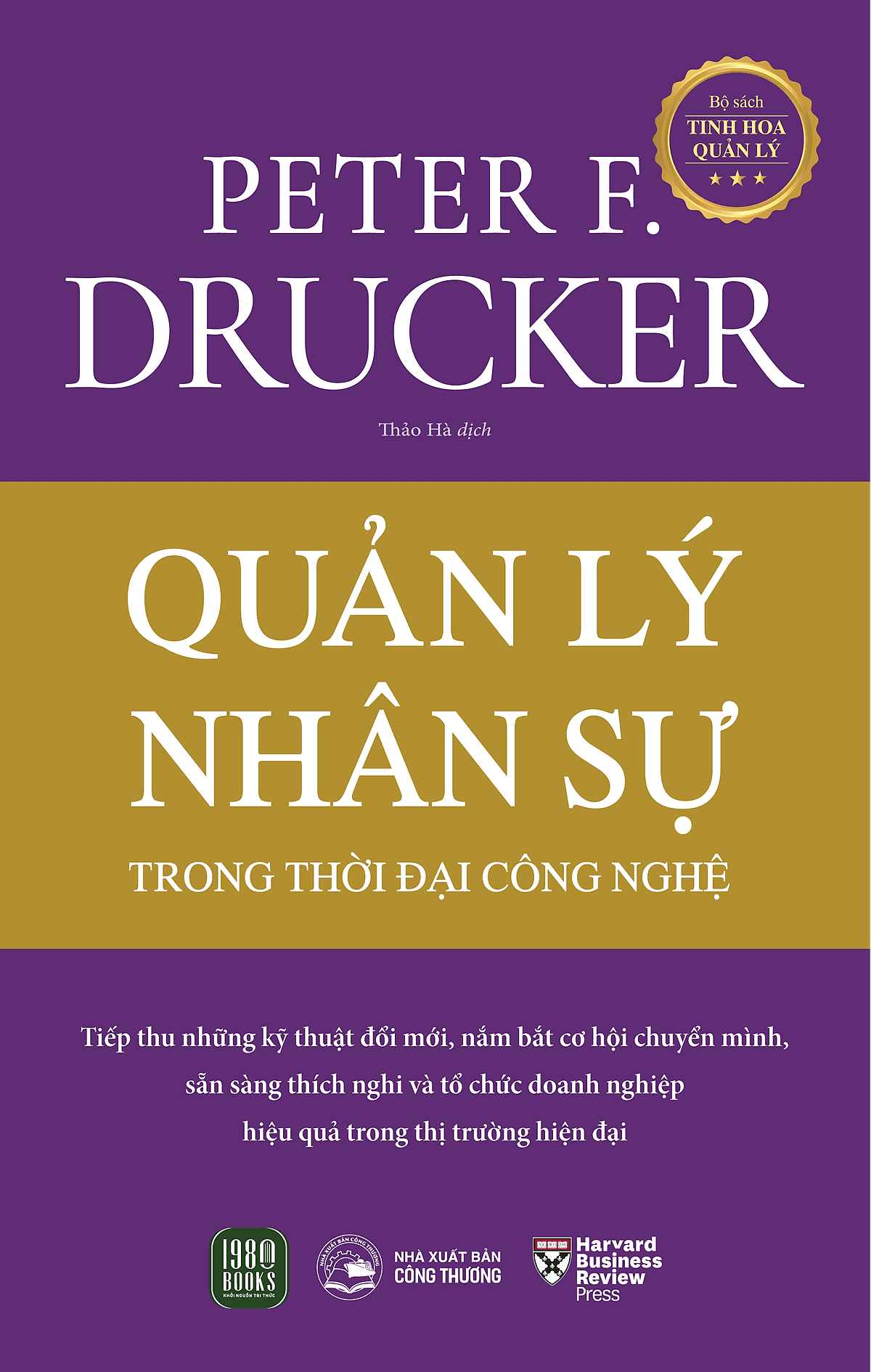 Bìa sách Quản Lý Nhân Sự Trong Thời Đại Công Nghệ