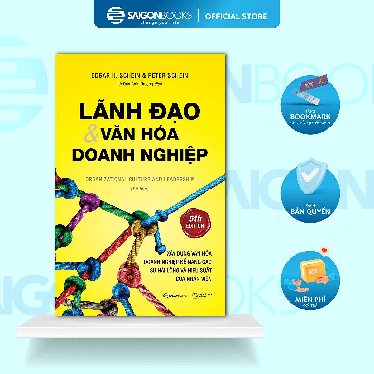 Bìa sách Lãnh Đạo Và Văn Hóa Doanh Nghiệp
