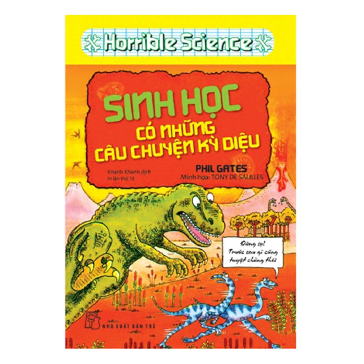 Bìa sách Horrible Science - Sinh Học Có Những Câu Chuyện Kỳ Diệu