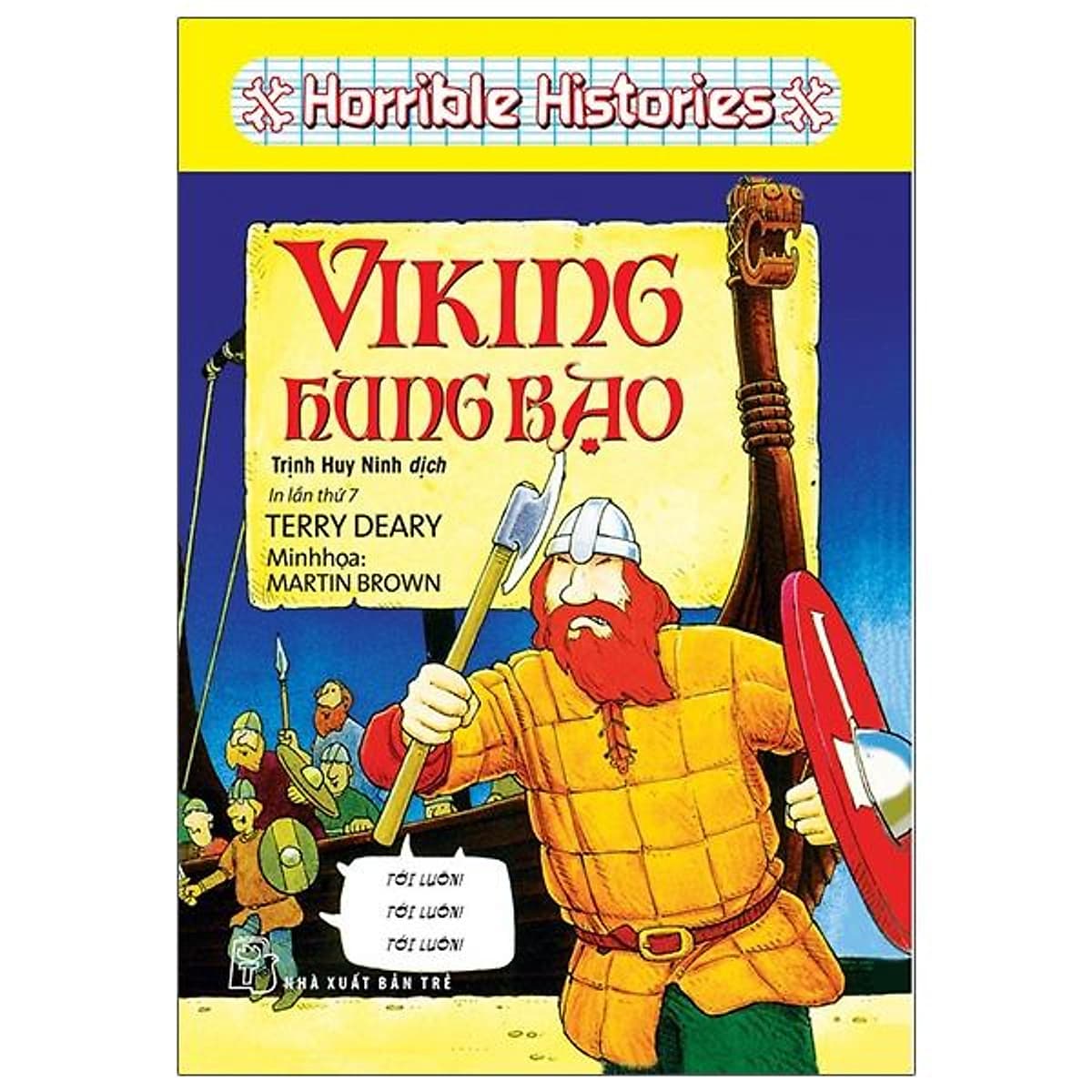 Bìa sách Horrible Histories - Viking Hung Bạo