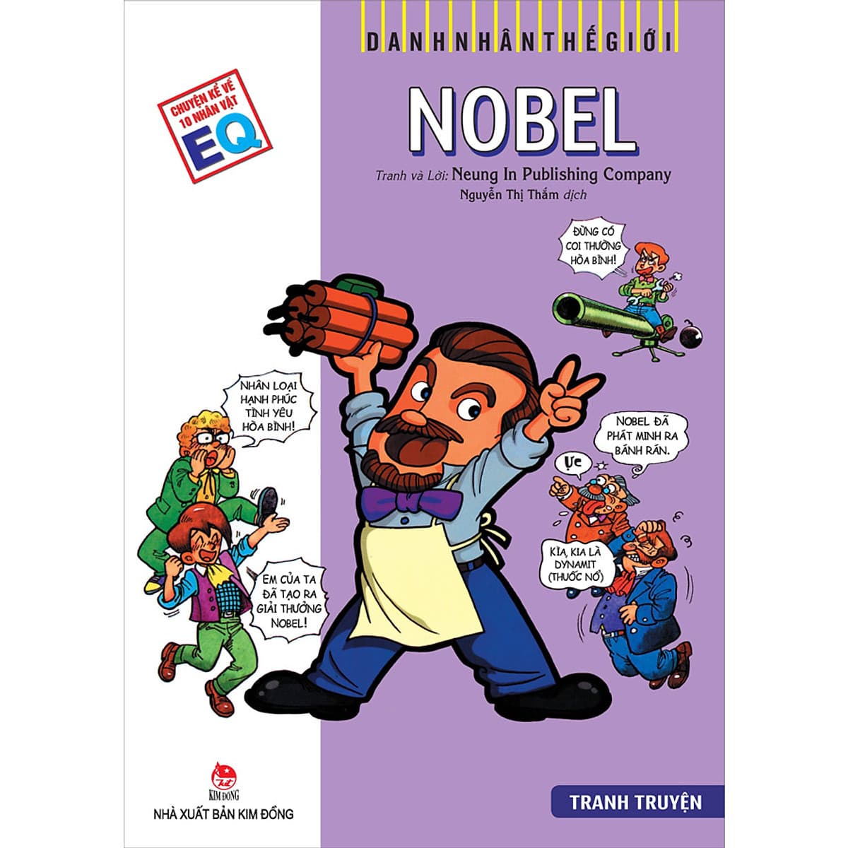 Bìa sách Danh Nhân Thế Giới: Nobel