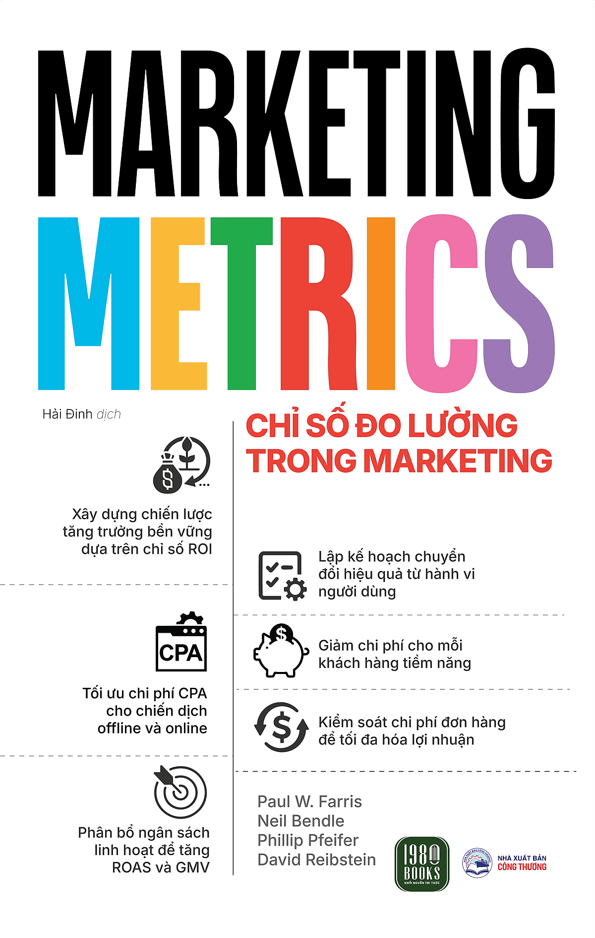 Bìa sách Marketing Metrics