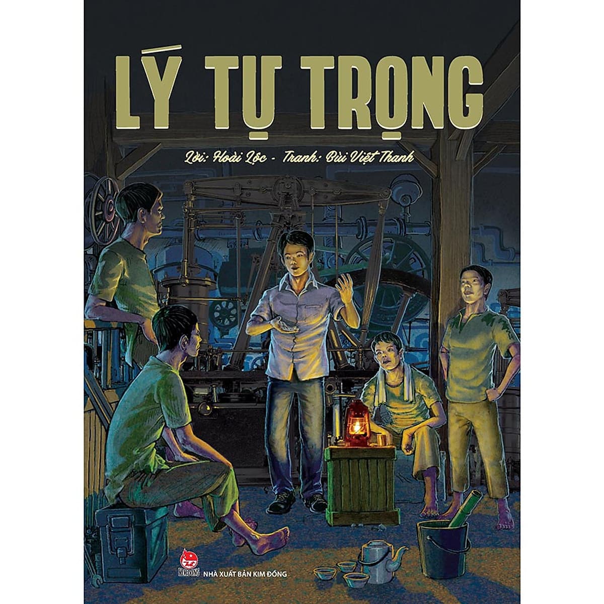 Bìa sách Những Anh Hùng Trẻ Tuổi: Lý Tự Trọng