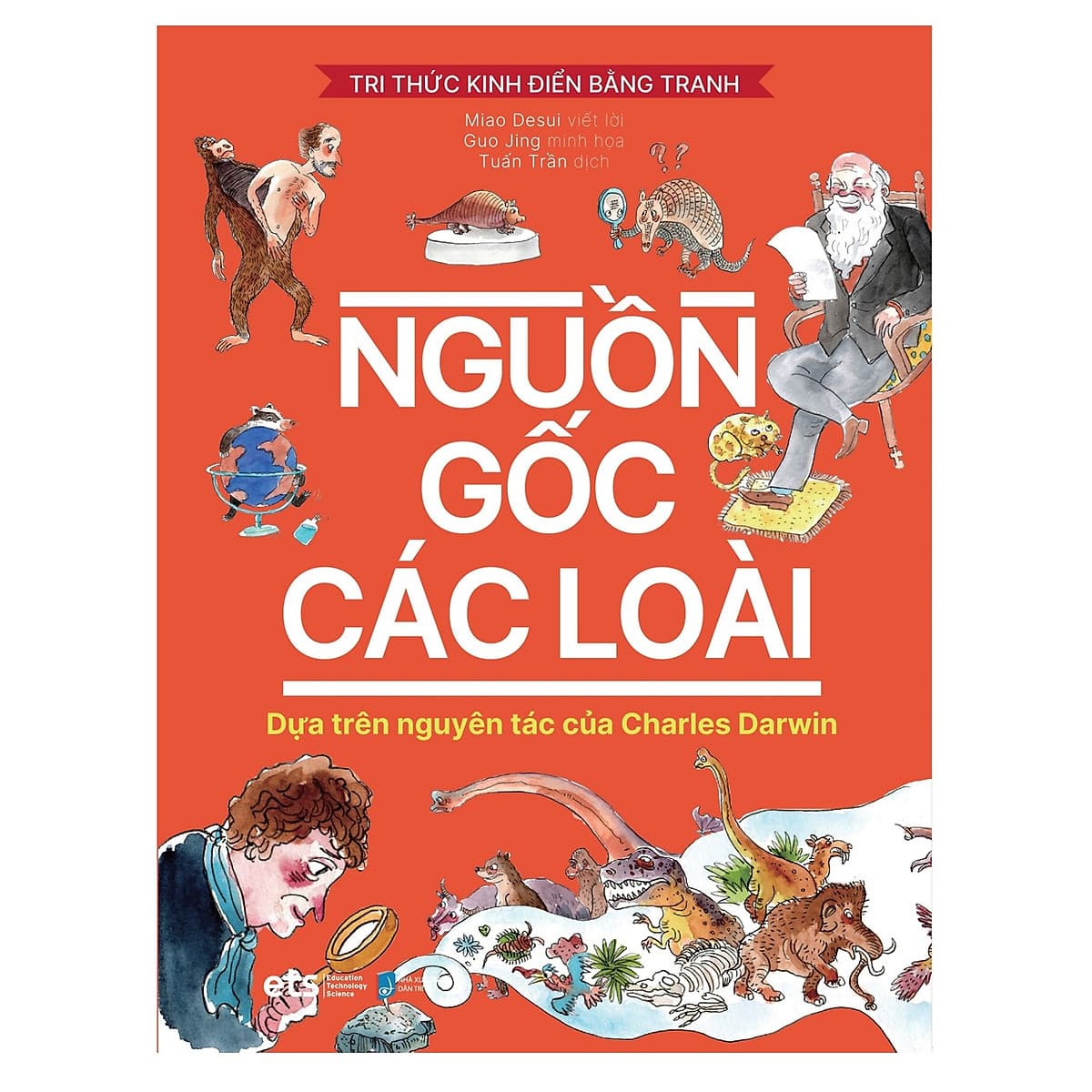 Bìa sách Tri Thức Kinh Điển Bằng Tranh - Nguồn Gốc Các Loài