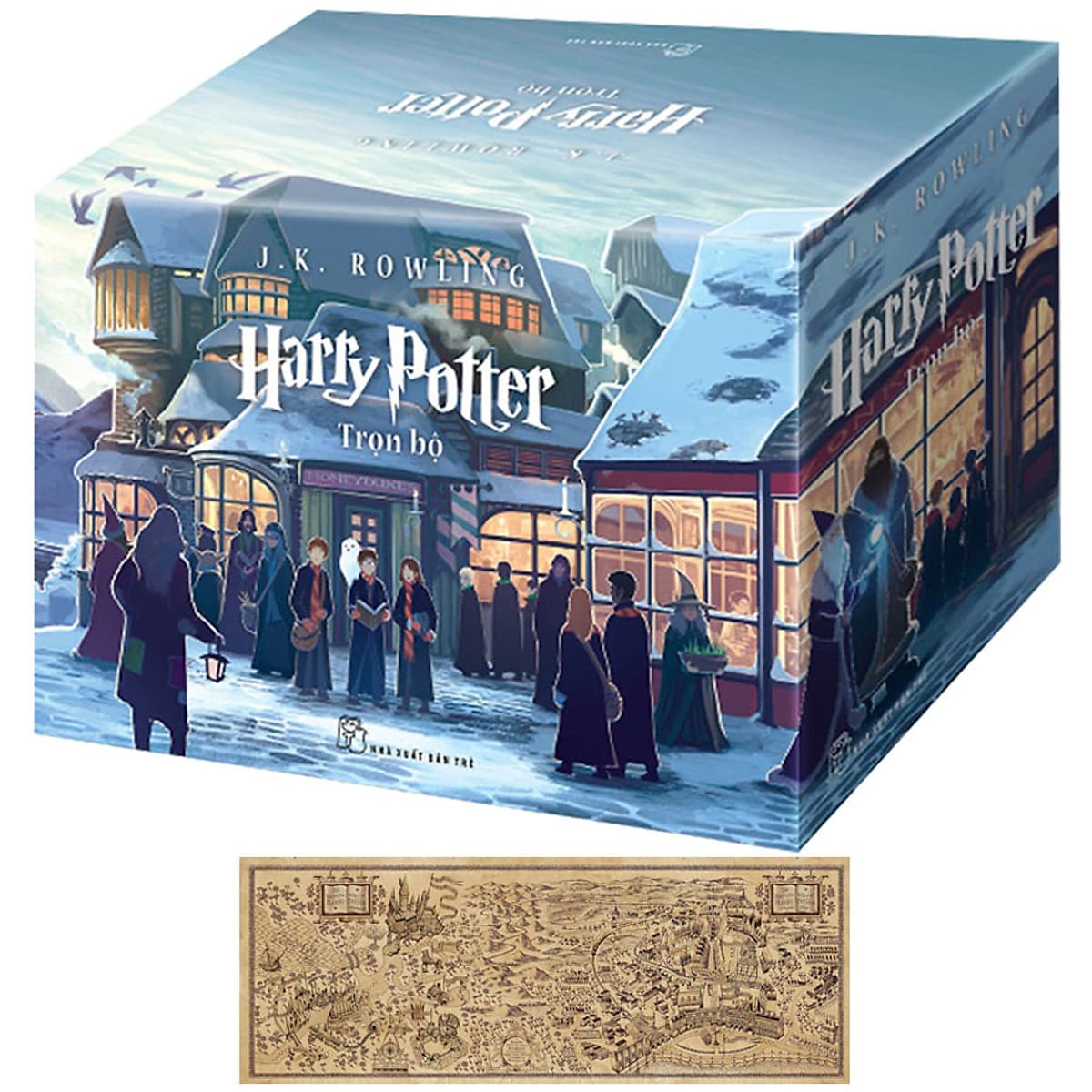 Bìa sách Boxset Harry Potter - Tiếng Việt (Trọn Bộ 7 Tập)