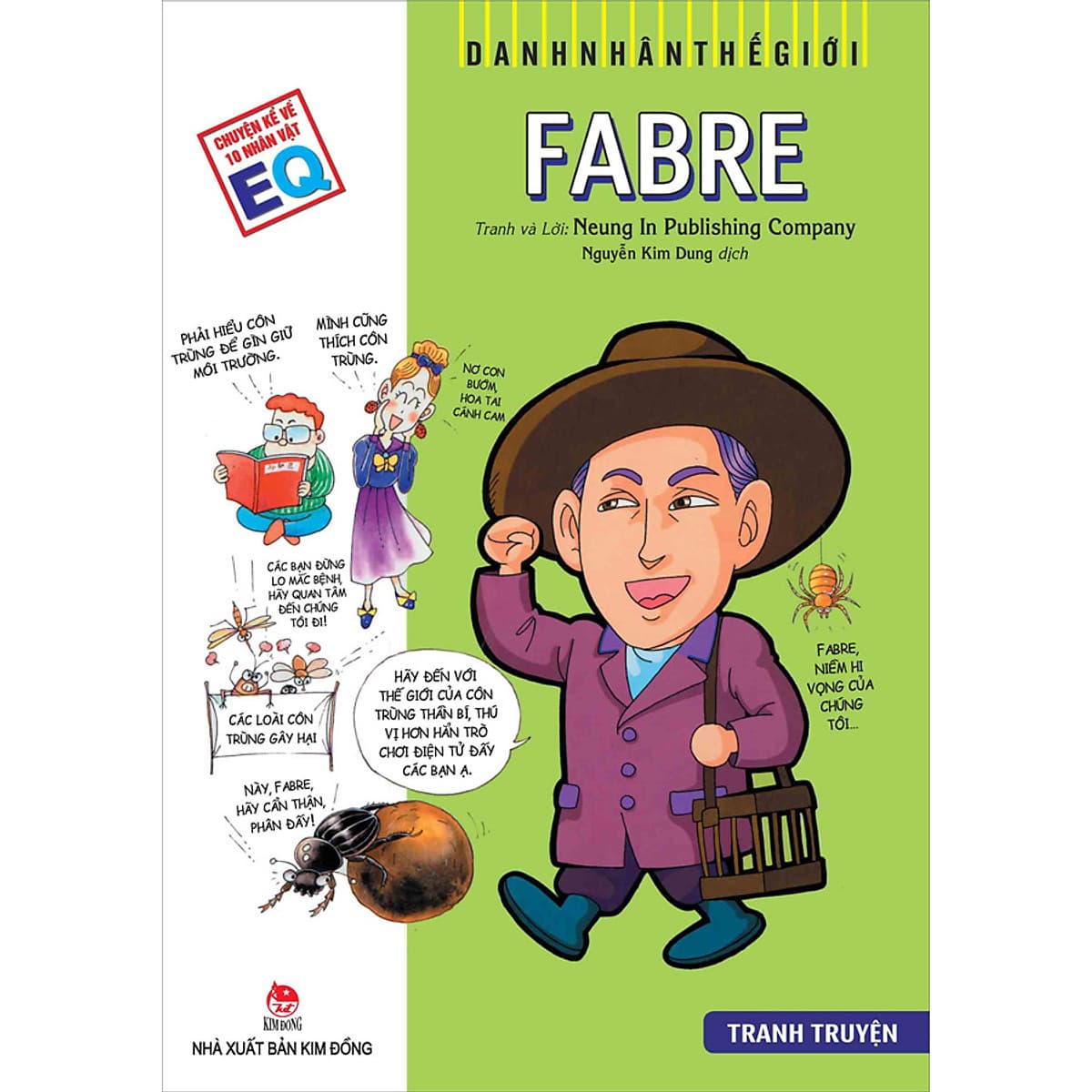 Bìa sách Danh Nhân Thế Giới: Fabre