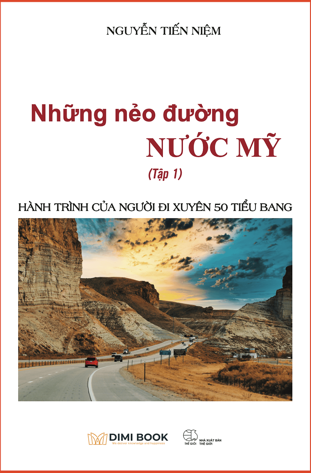 Bìa sách Những nẻo đường nước Mỹ (tập 1)