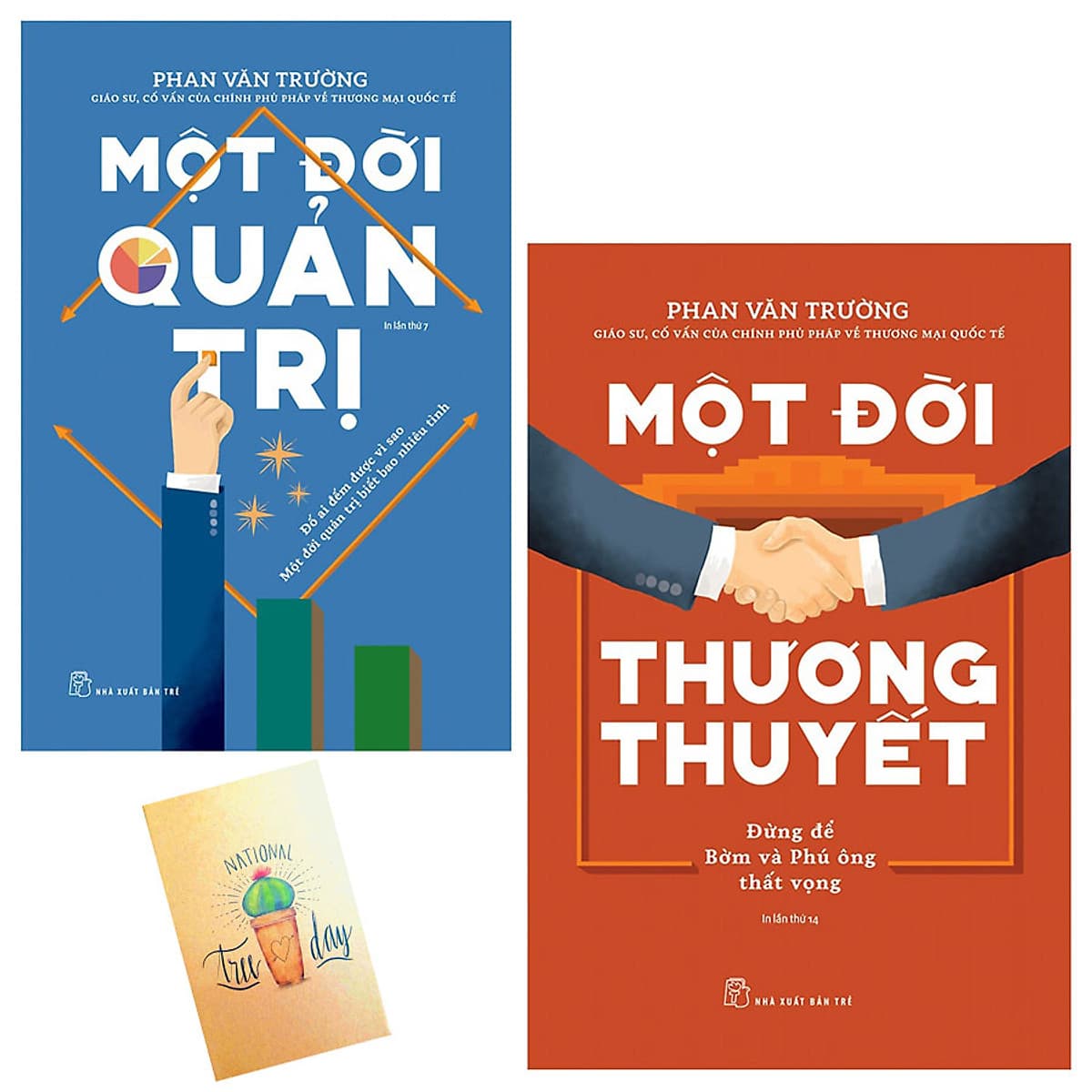Bìa sách Combo Một Đời Quản Trị và Một Đời Thương Thuyết