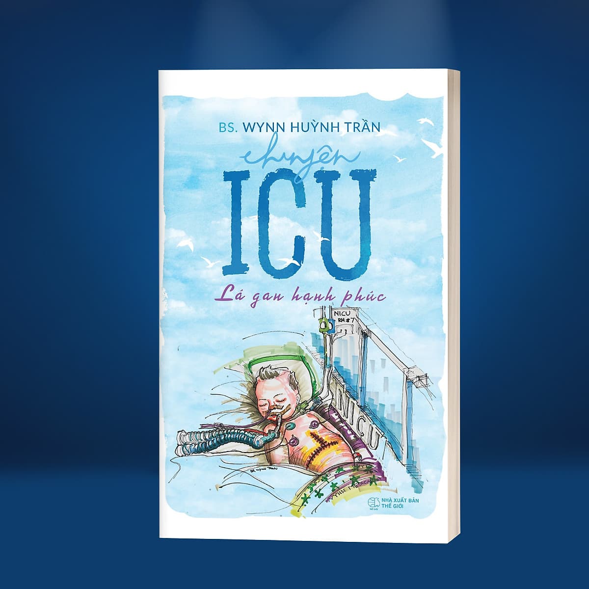 Bìa sách Chuyện ICU - Lá gan hạnh phúc