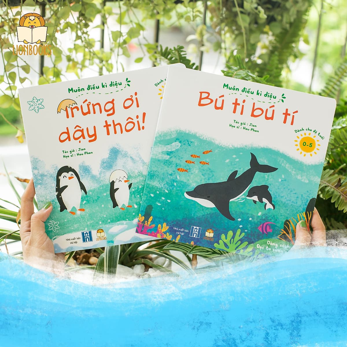 Bìa sách Set 2 Cuốn Thơ (Bú Ti Bú Tí + Trứng Ơi Dậy Thôi) - Sách Truyện Cho Bé Tập Nói + Tập Đọc (Chữ To)
