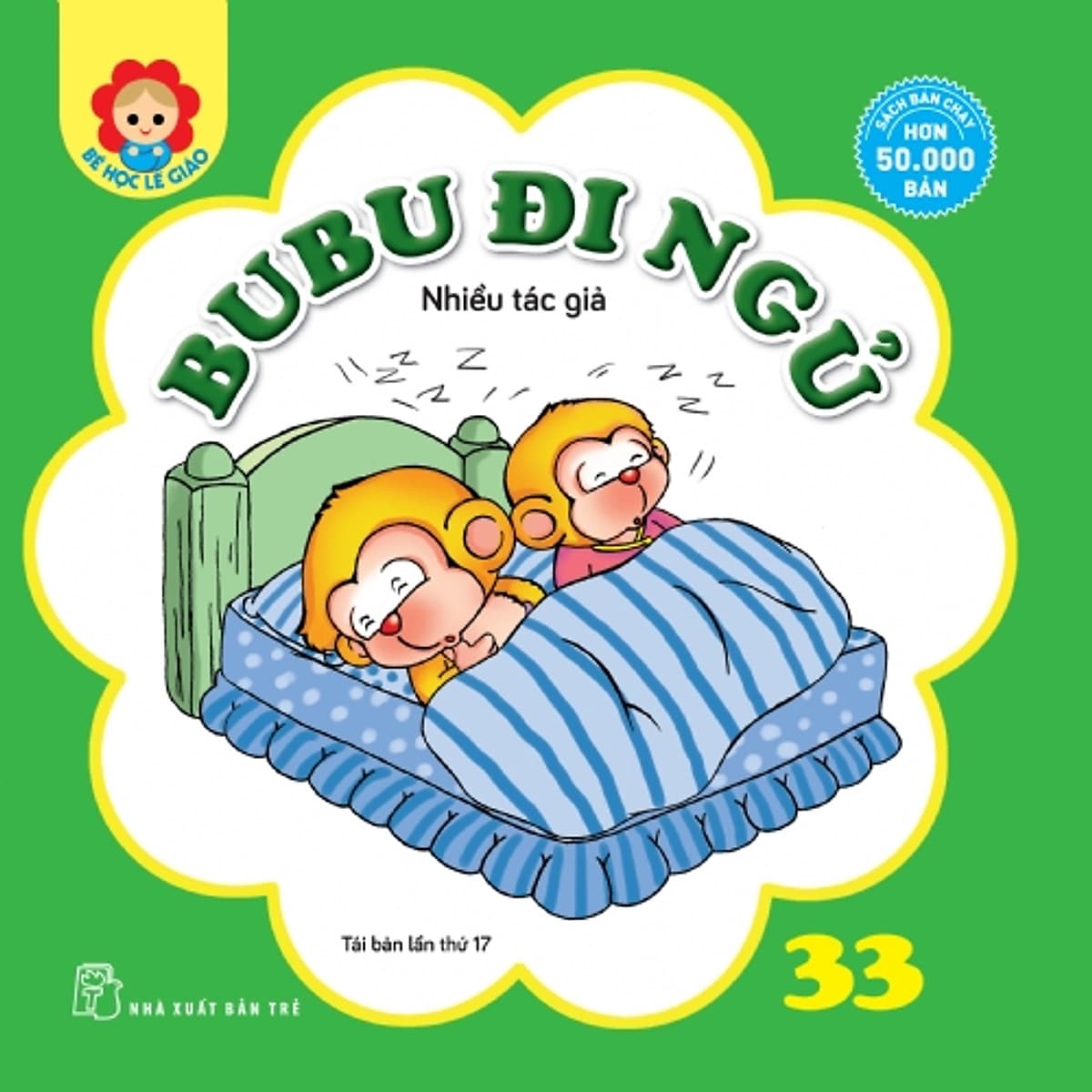 Bìa sách Bé Học Lễ Giáo - Bubu Tập 33: Bubu Đi Ngủ