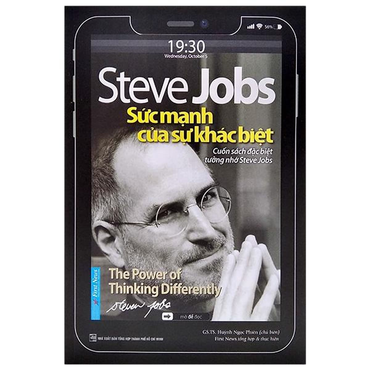 Bìa sách Steve Jobs - Sức Mạnh Của Sự Khác Biệt