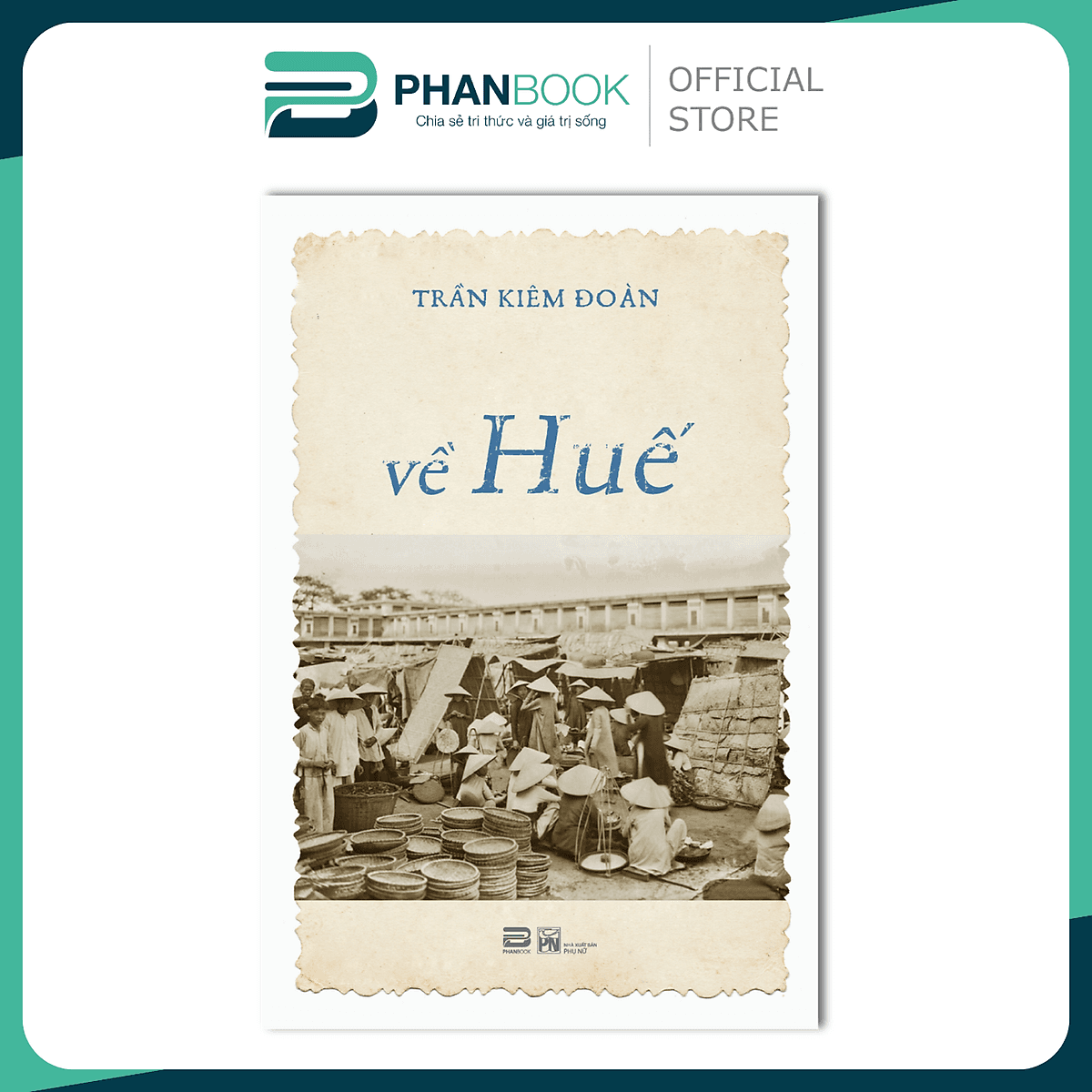 Bìa sách Về Huế