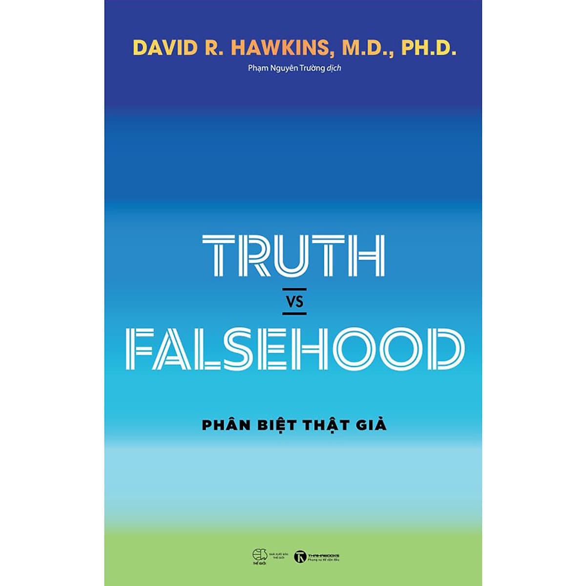 Bìa sách Truth vs Falsehood - Phân Biệt Thật Giả