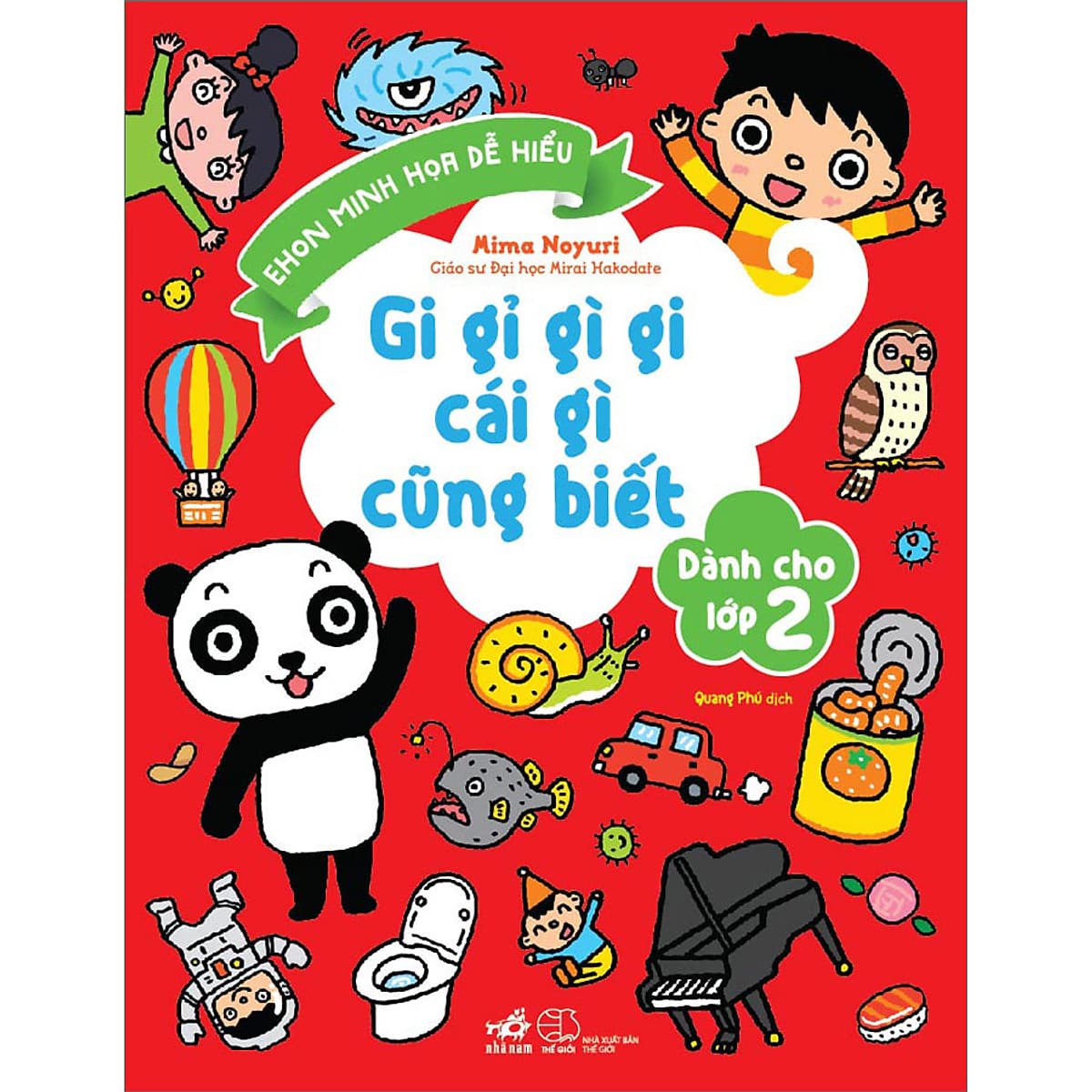 Bìa sách Gi Gỉ Gì Gi Cái Gì Cũng Biết - Lớp 2