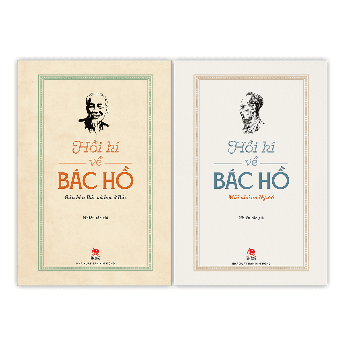 Bìa sách Combo Hồi Kí Về Bác Hồ (2 Cuốn)