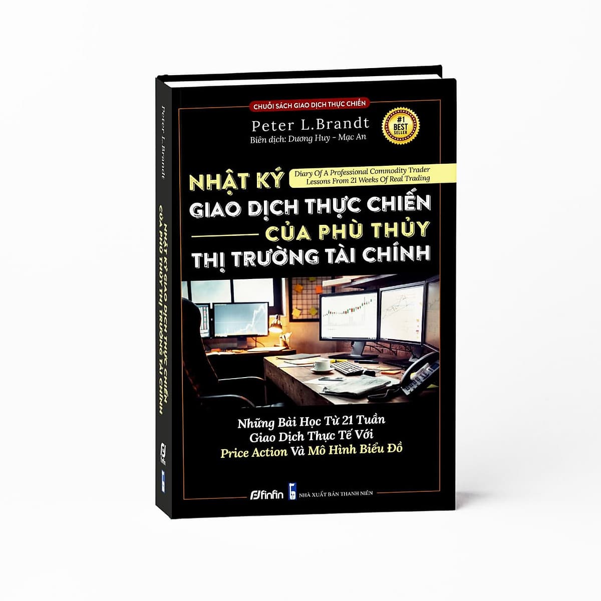 Bìa sách Nhật ký Giao dịch Thực chiến của Phù thủy Thị trường Tài chính