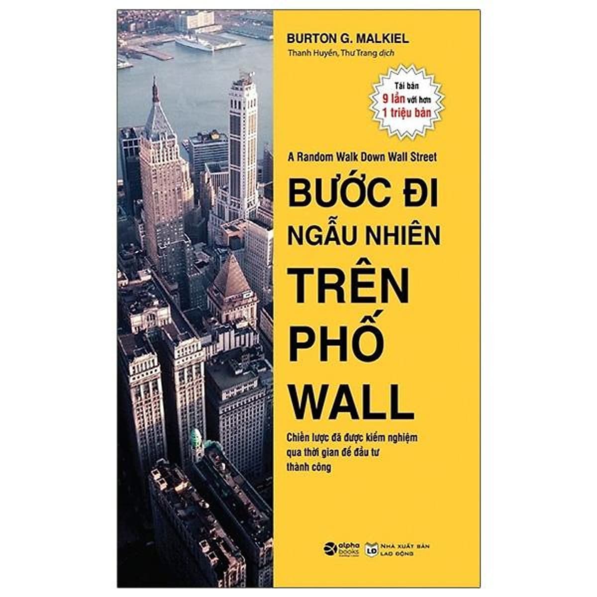 Bìa sách Bước Đi Ngẫu Nhiên Trên Phố Wall