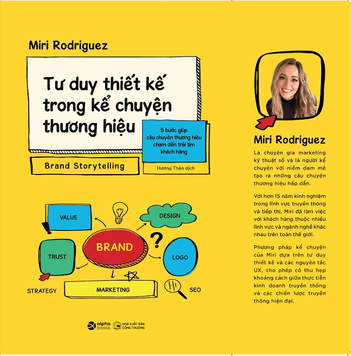 Bìa sách Brand Storytelling - Tư duy thiết kế trong kể chuyện thương hiệu