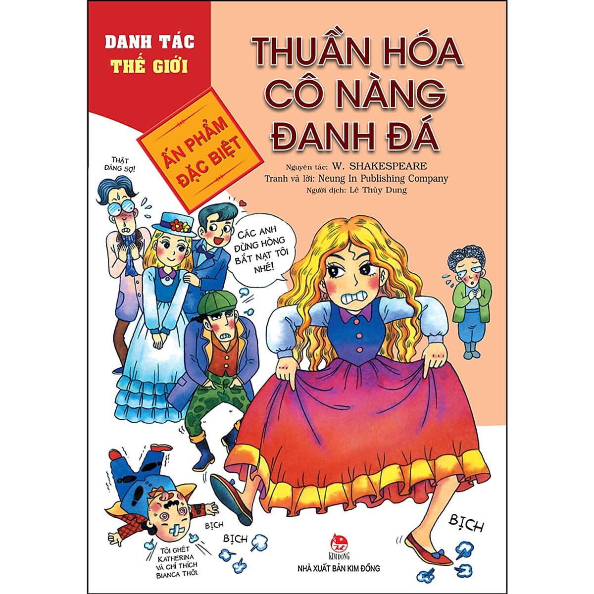 Bìa sách Danh Tác Thế Giới - Thuần Hóa Cô Nàng Đanh Đá