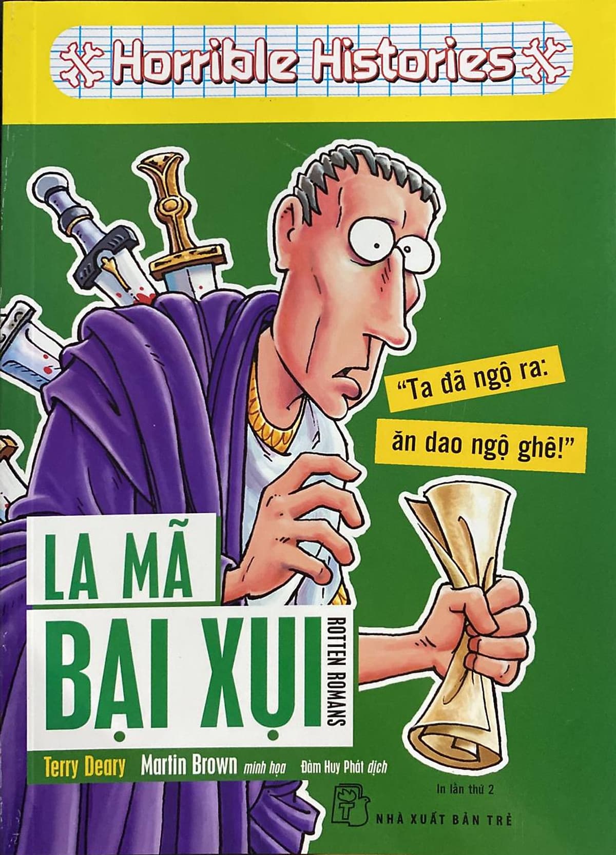 Bìa sách Horrible Science - La Mã Bại Xụi