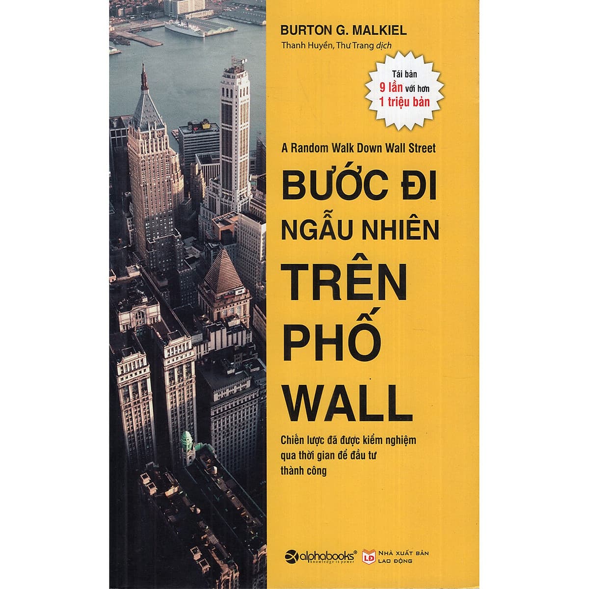 Bìa sách Bước Đi Ngẫu Nhiên Trên Phố Wall Tặng BookMark Romantic