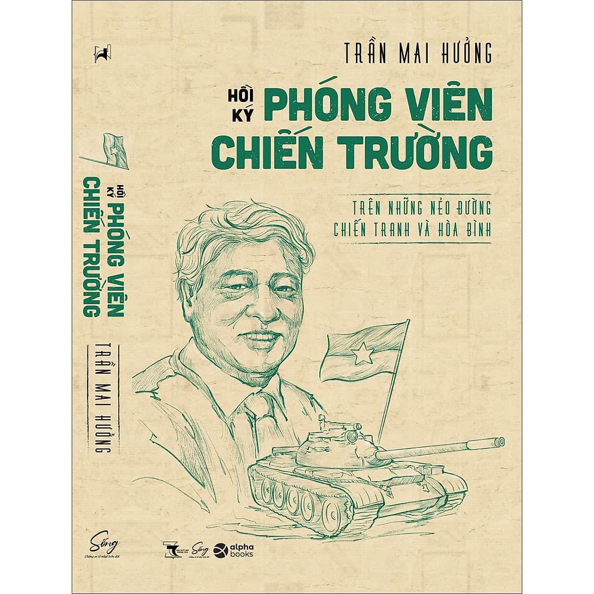 Bìa sách Hồi Ký Phóng Viên Chiến Trường