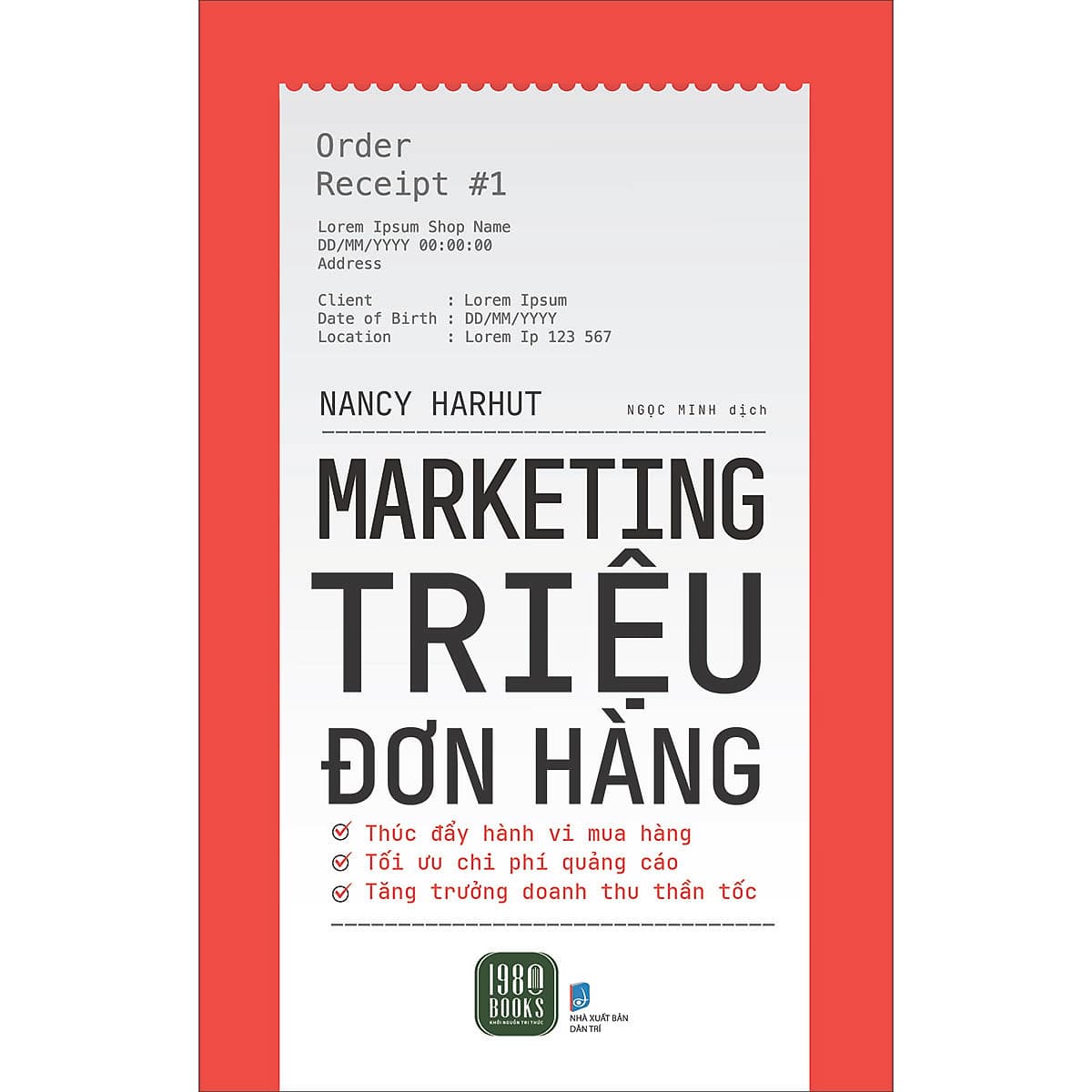 Bìa sách Marketing Triệu Đơn Hàng