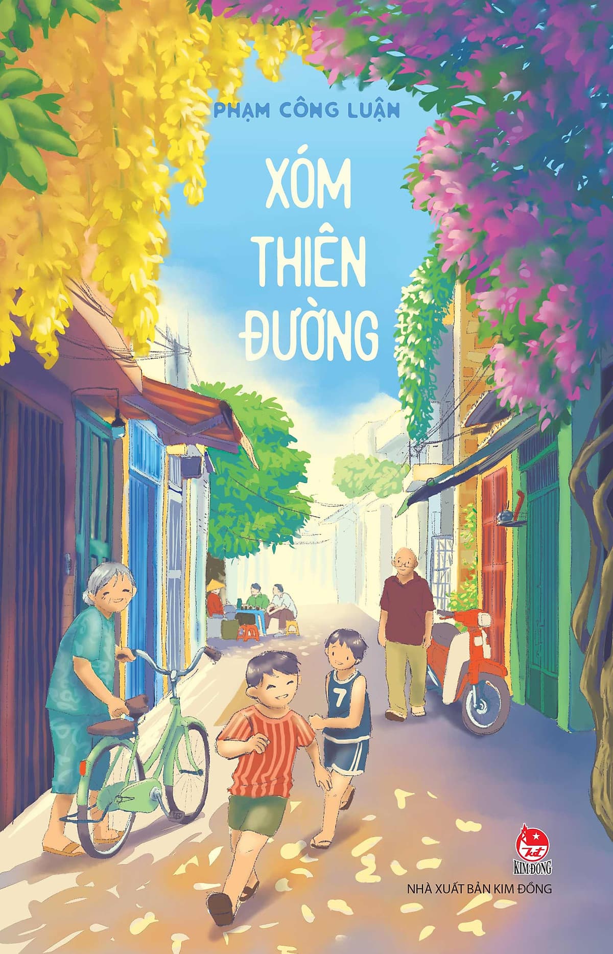 Bìa sách Xóm Thiên Đường