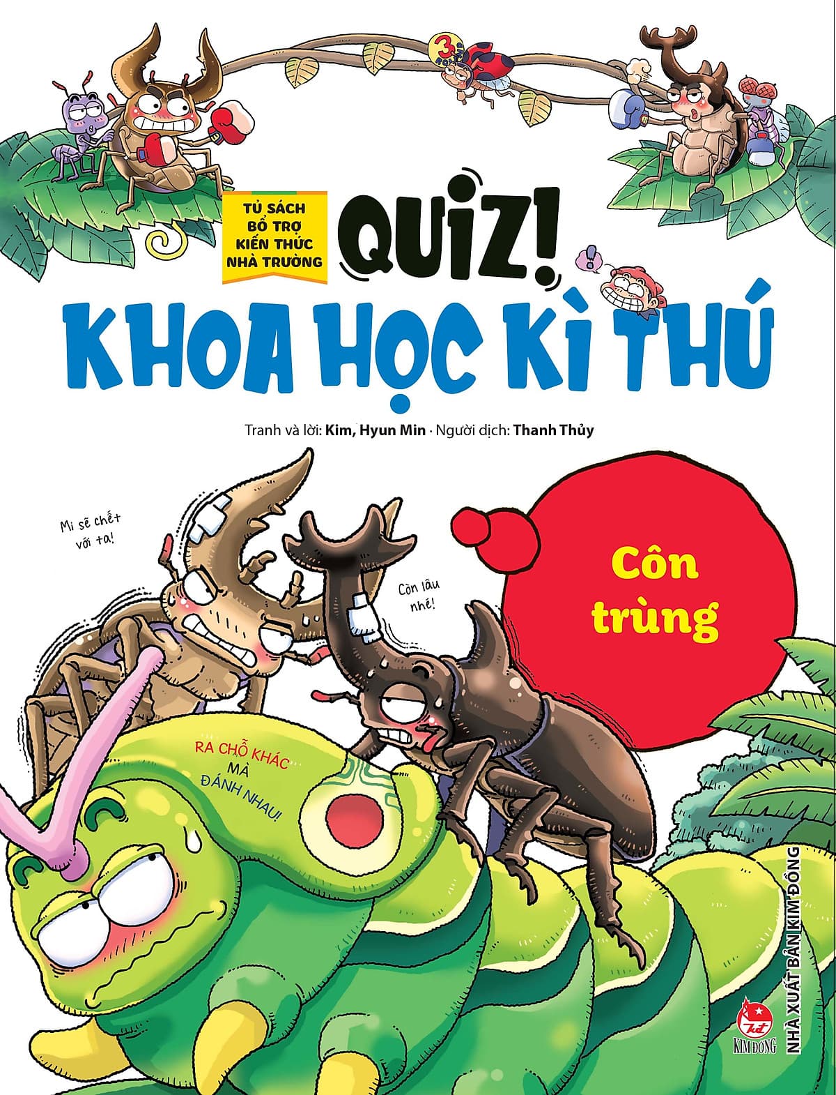 Bìa sách Quiz! Khoa Học Kì Thú [Chọn Tập Lẻ