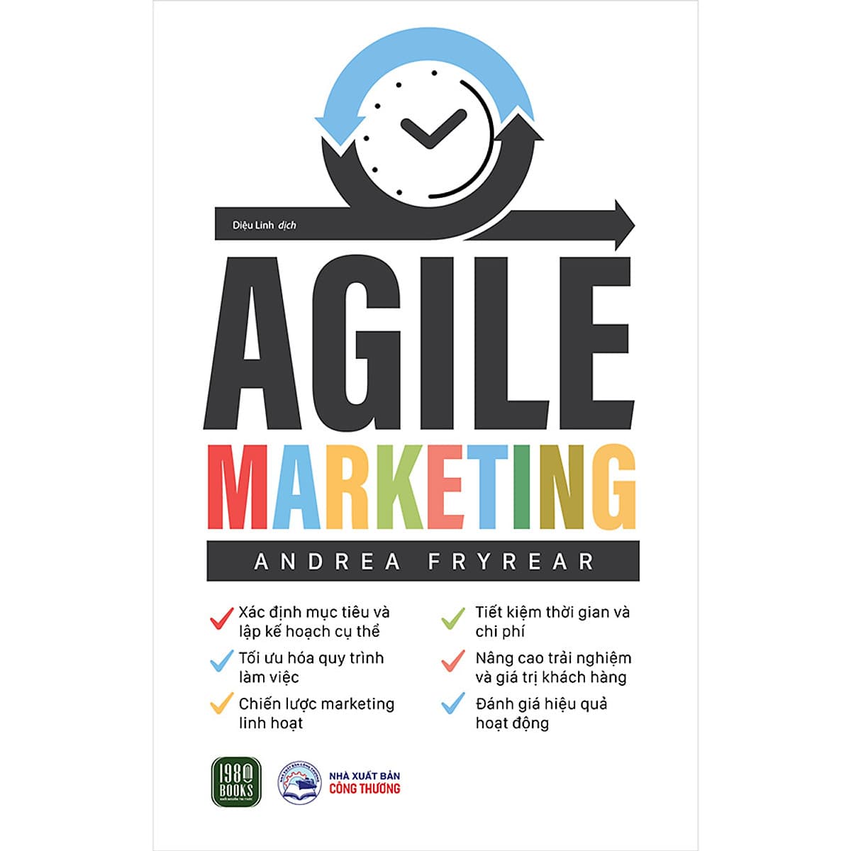 Bìa sách Agile Marketing
