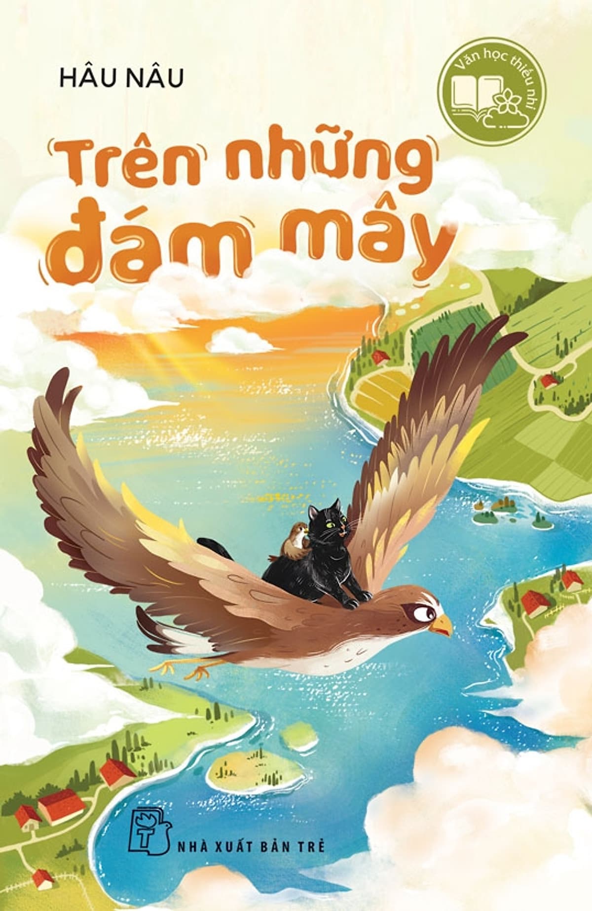 Bìa sách Văn Học Thiếu Nhi: Trên Những Đám Mây