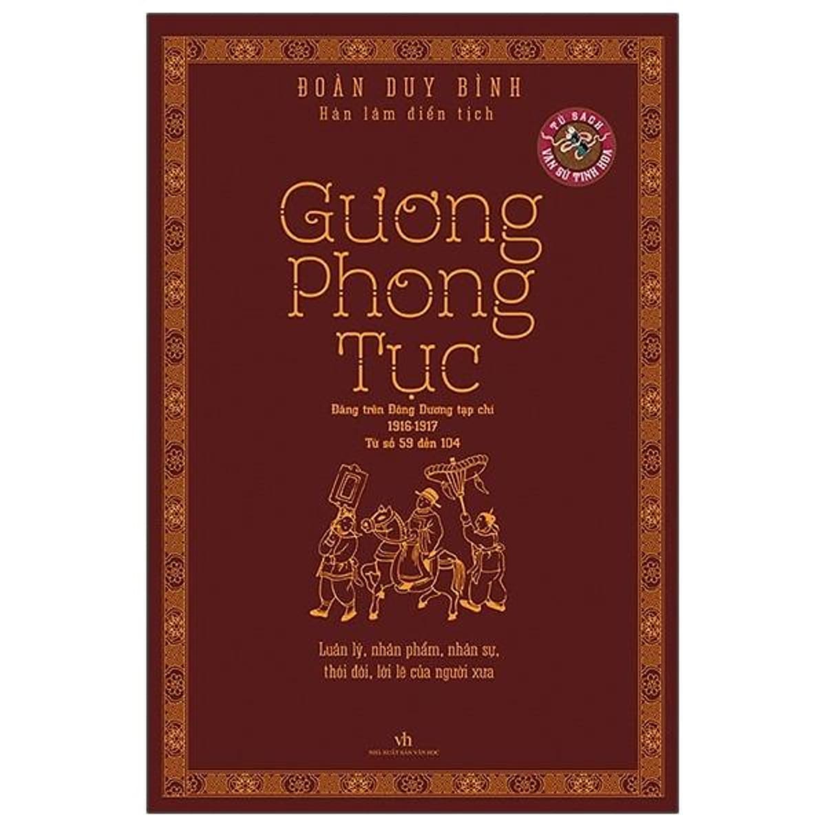 Bìa sách Gương Phong Tục