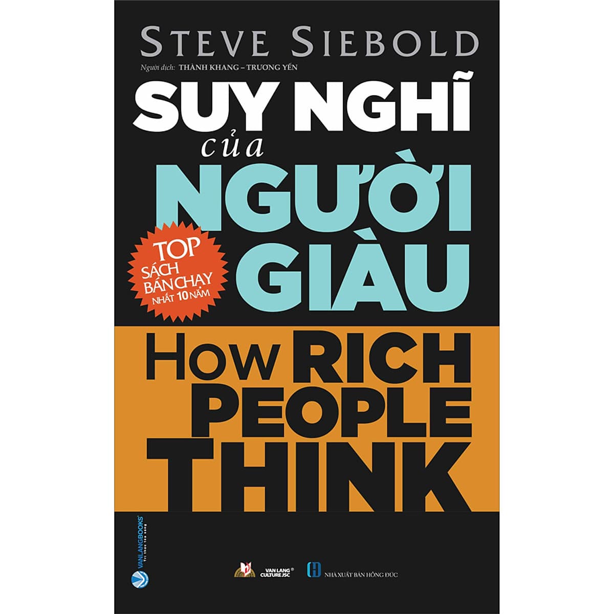 Bìa sách Suy Nghĩ Của Người Giàu