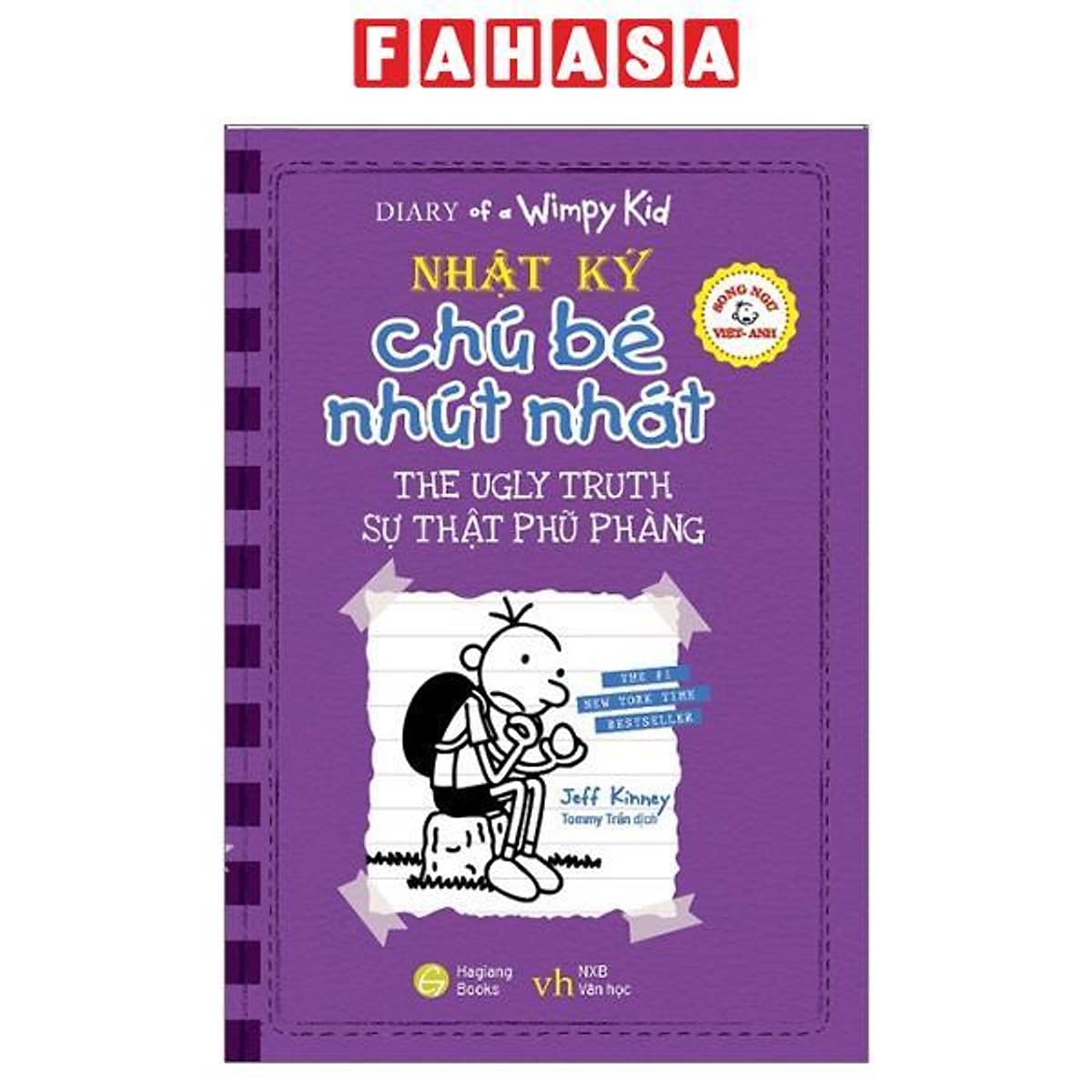 Bìa sách Song Ngữ Việt - Anh - Diary Of A Wimpy Kid - Nhật Ký Chú Bé Nhút Nhát: Sự Thật Phũ Phàng - The Ugly Truth