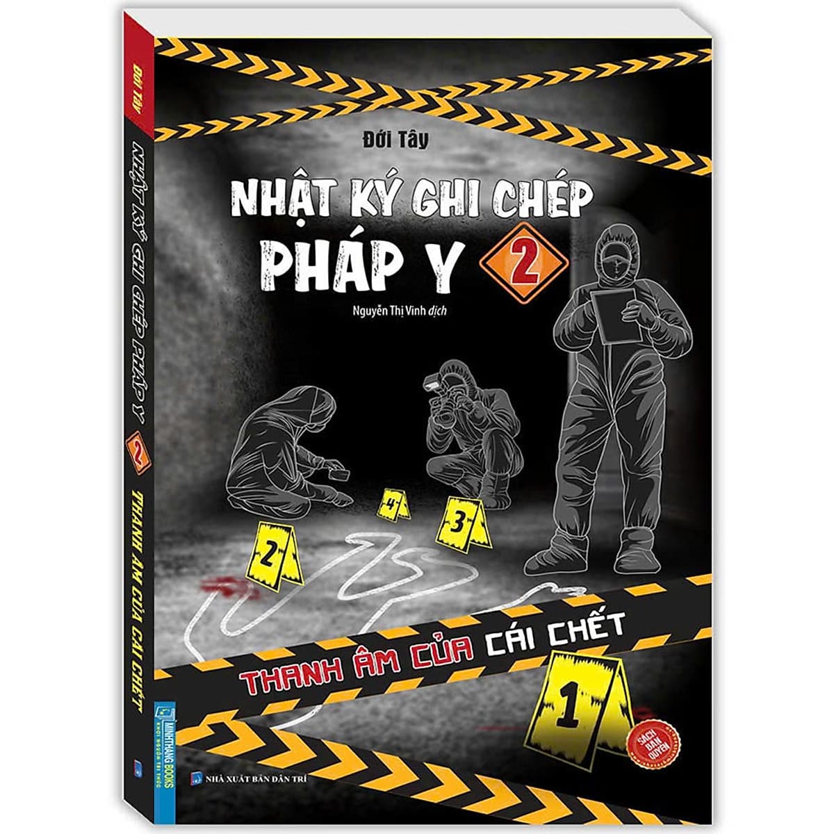 Bìa sách Nhật Ký Ghi Chép Pháp Y