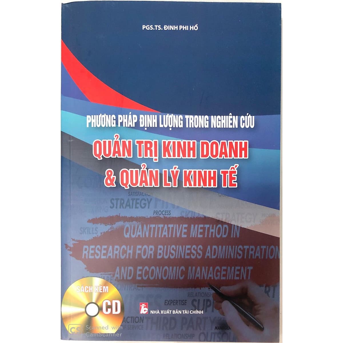 Bìa sách PHƯƠNG PHÁP ĐỊNH LƯỢNG TRONG NGHIÊN CỨU QUẢN TRỊ KINH DOANH & QUẢN LÝ KINH TẾ