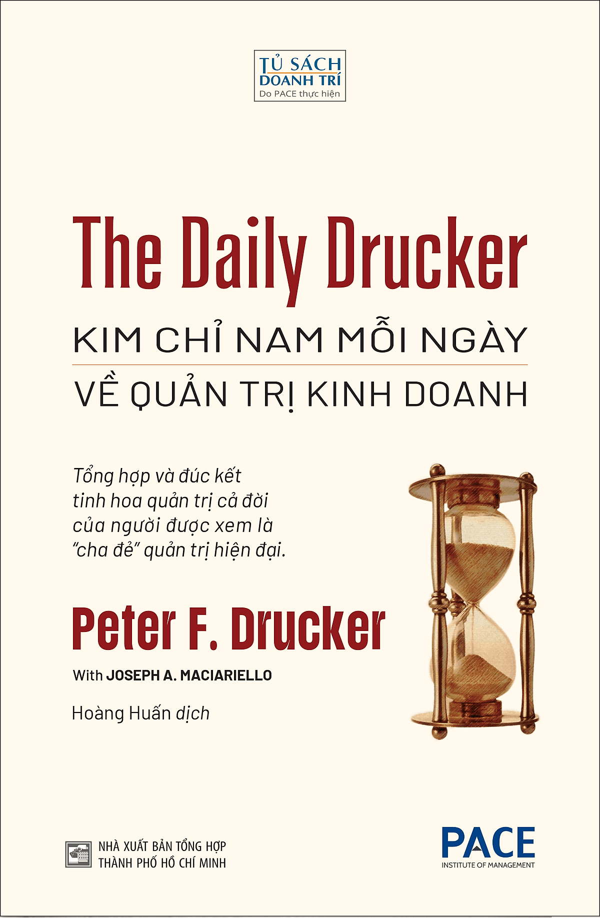 Bìa sách The Daily Drucker: Kim Chỉ Nam Mỗi Ngày Về Quản Trị Kinh Doanh