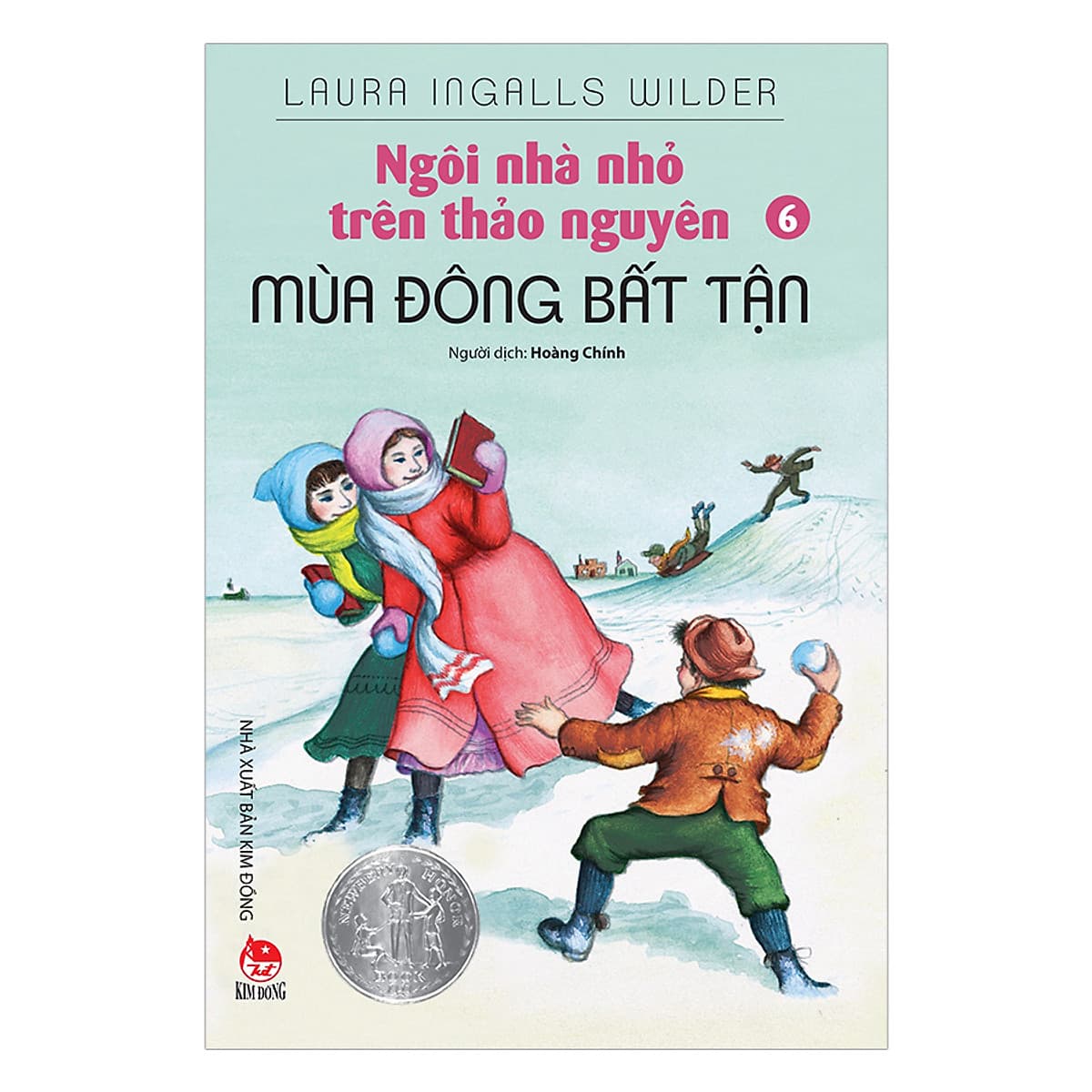 Bìa sách Ngôi Nhà Nhỏ Trên Thảo Nguyên Tập 6: Mùa Đông Bất Tận