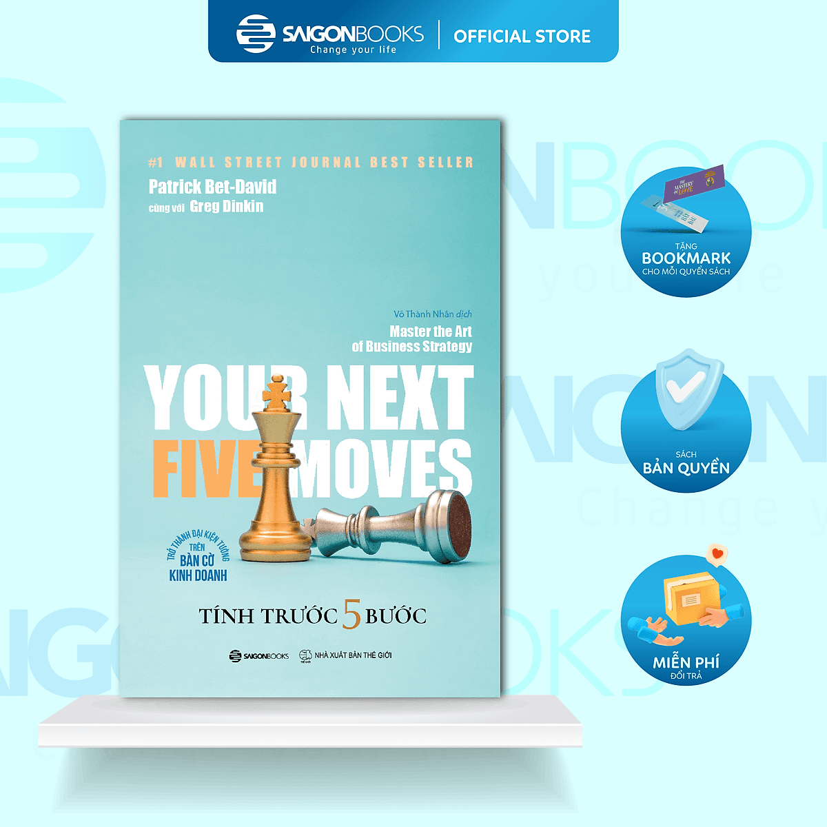 Bìa sách Your Next Five Moves - Tính Trước 5 Bước