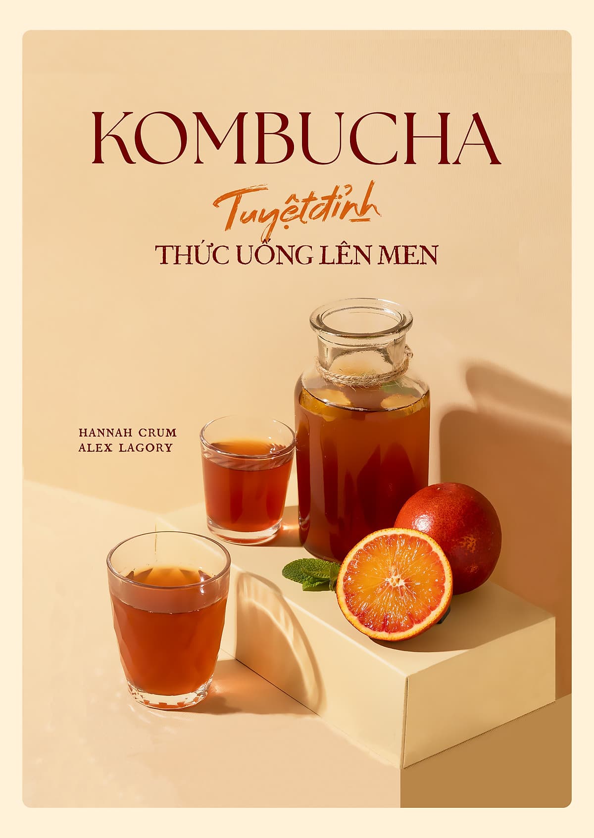 Bìa sách Kombucha - Tuyệt Đỉnh Thức Uống Lên Men