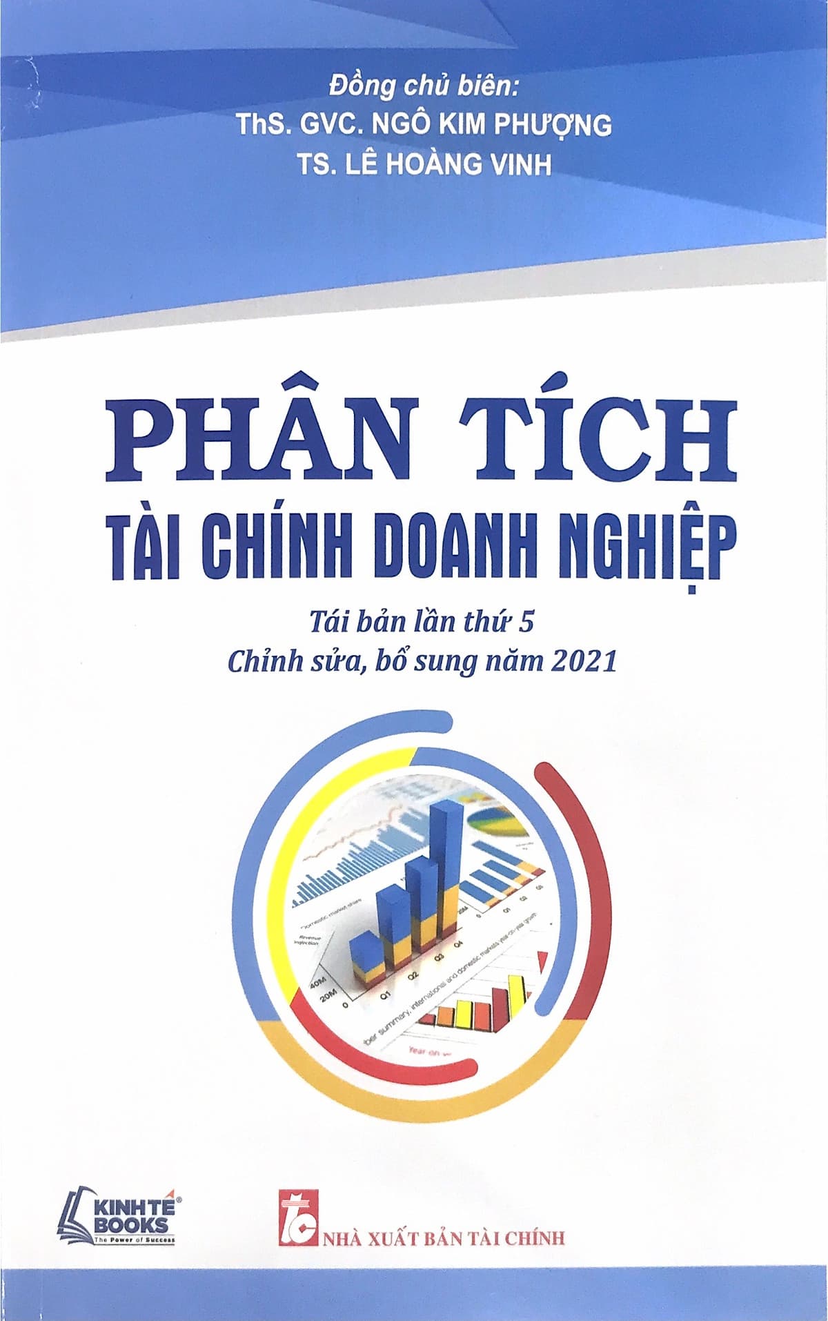 Bìa sách Phân tích tài chính doanh nghiệp Tai bản lần thứ 5 - chỉnh sửa bổ sung năm 2021