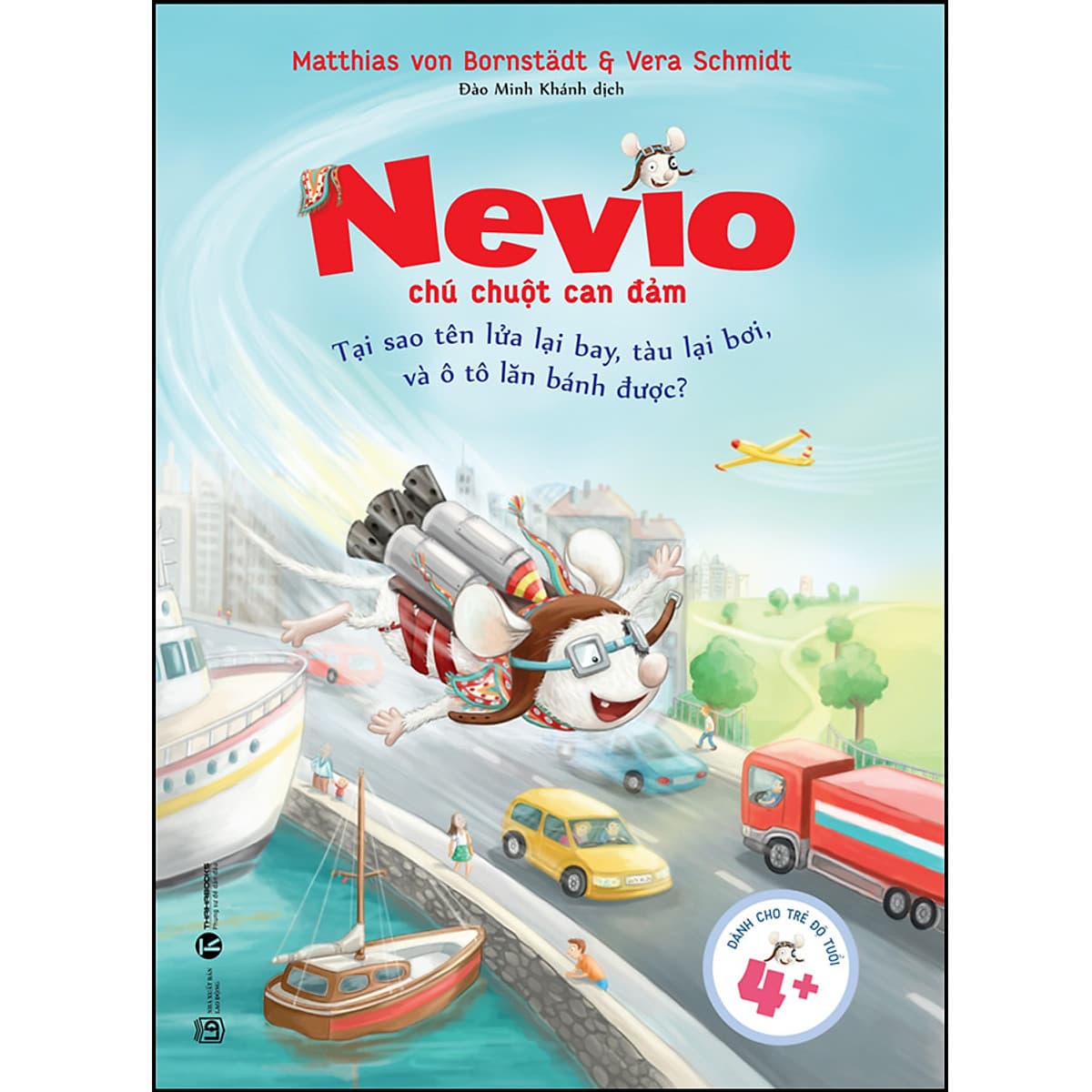 Bìa sách Nevio - Chú Chuột Can Đảm