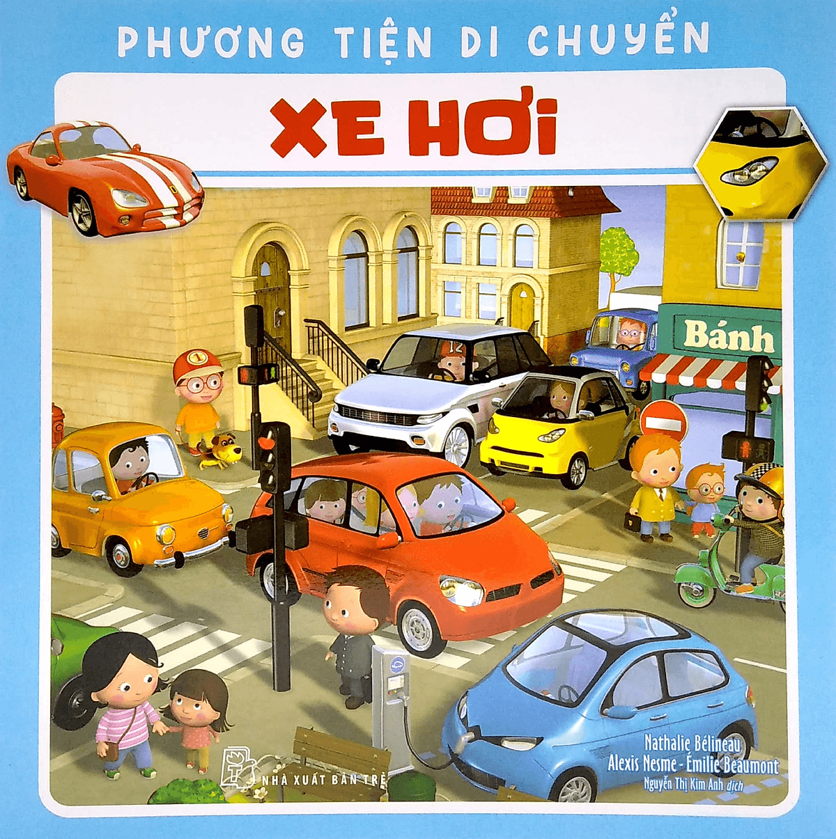 Bìa sách Phương Tiện Di Chuyển. Xe Hơi