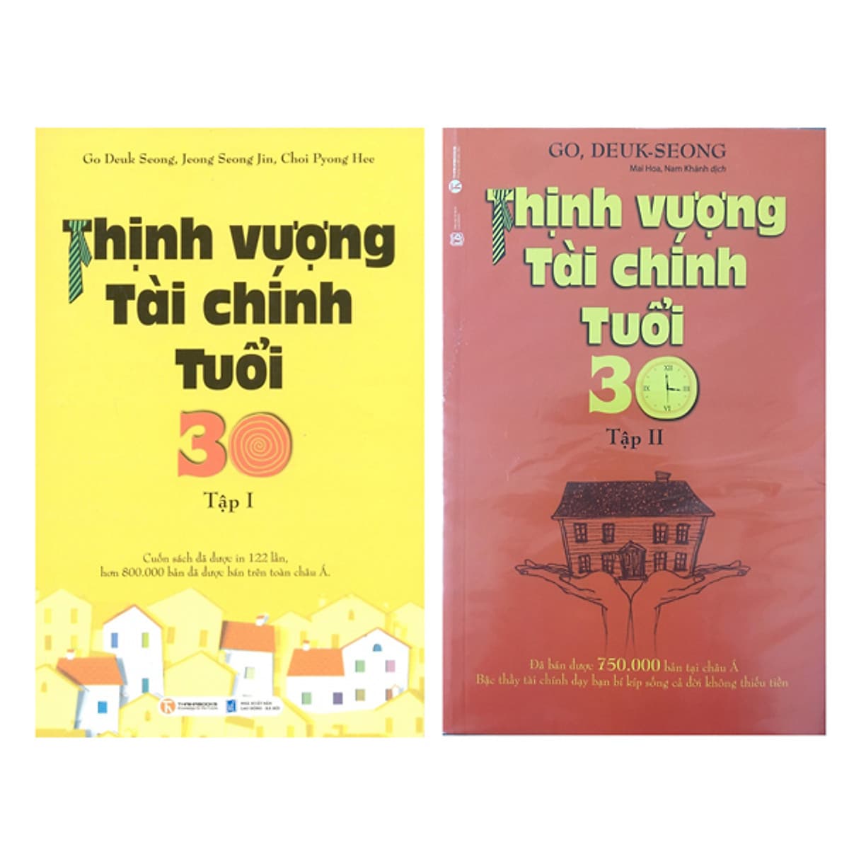 Bìa sách Thịnh Vượng Tài Chính Tuổi 30 (Trọn bộ 2 Tập)
