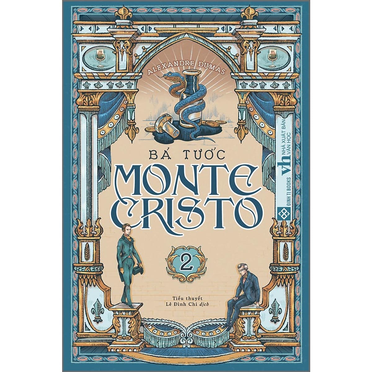 Bìa sách Bá tước Monte-Cristo Tập 2