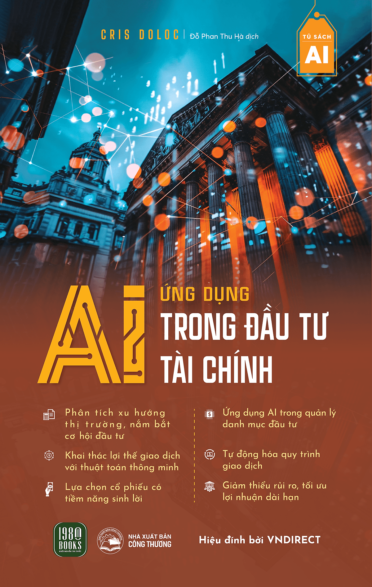 Bìa sách Ứng Dụng AI Trong Đầu Tư Tài Chính